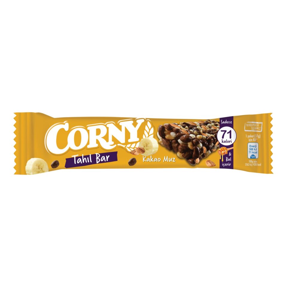 CORNY KAKAO-MUZ TAHIL BAR 17 GR